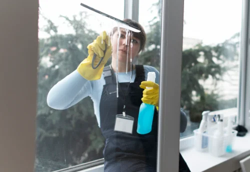 Nettoyage de vitres intérieures et extérieures à Saint-Victor